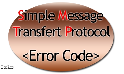 Code erreur SMTP